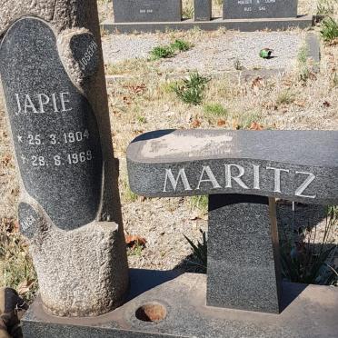 MARITZ Japie 1904-1969