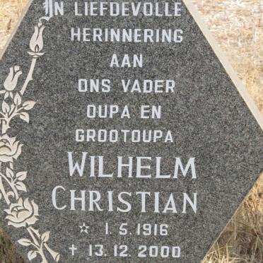 MARAIS Wilhelm Christian 1916-2000 &amp; Louisa Hendrina BOTHA 1913-1978