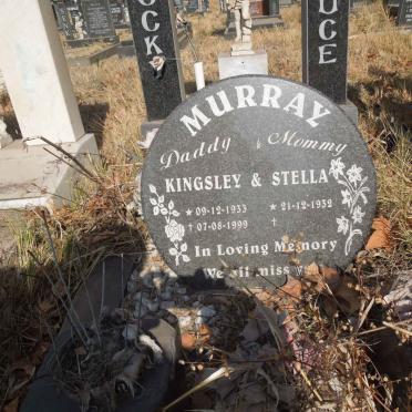 MURRAY Kingsley 1933-1999 &amp; Stella 1932- :: MURRAY Rocky Bruce 1981-1991