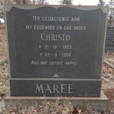 MAREE Christo 1923-1966