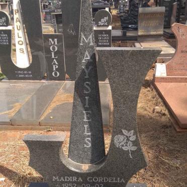 MAYSIELS Madira Cordelia 1952-2001