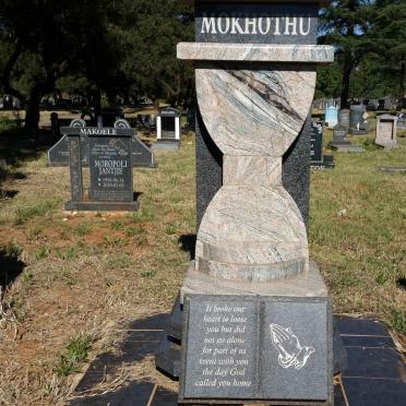 MOKHOTHU ?