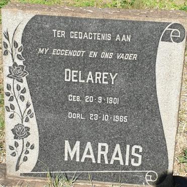 MARAIS Delarey 1901-1965