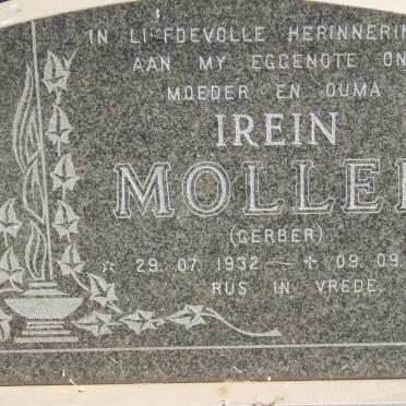 MOLLER Irein nee GERBER 1932-1982