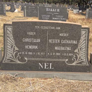 NEL Christiaan Hendrik 1905-1977 &amp; Hester Catharina Magdalena 1906-1994
