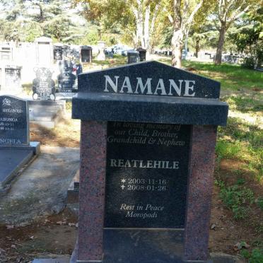 NAMANE Reatlehile 2003-2008
