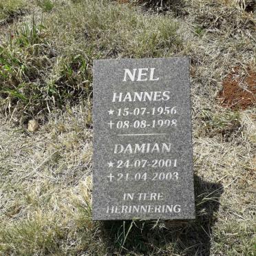 NEL Hannes 1956-1998 :: NEL Damian 2001-2003