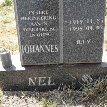 NEL Johannes 1919-1998