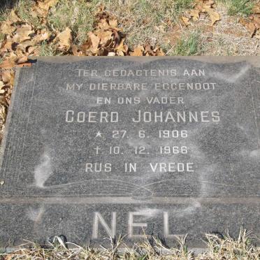 NEL Coerd Johannes 1906-1966