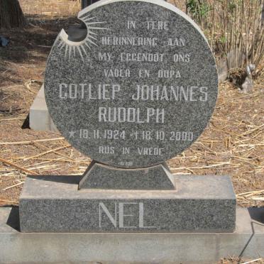 NEL Gotliep Johannes Rudolph 1924-2000 &amp; Susanna Maria 1930-1985