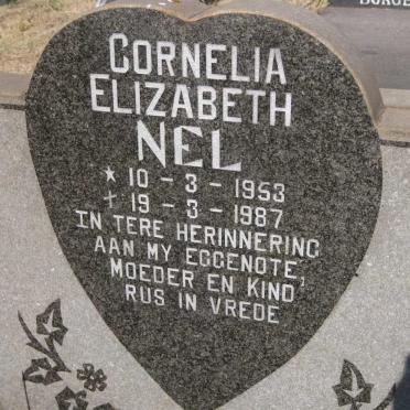 NEL Cornelia Elizabeth 1953-1987