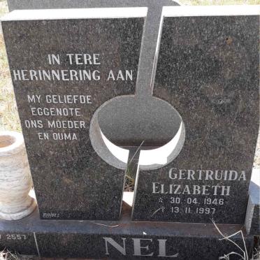 NEL Gertruida Elizabeth 1946-1997