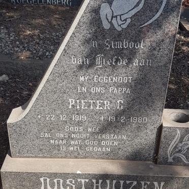 OOSTHUIZEN Pieter C. 1919-1980