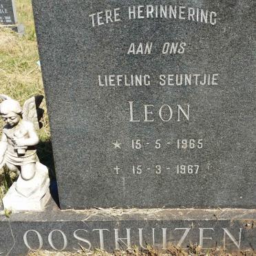 OOSTHUIZEN Leon 1965-1967