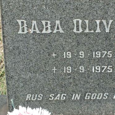 OLIVIER Baba 1975-1975