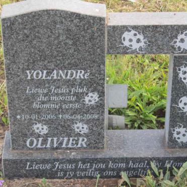 OLIVIER Yolandré 2006-2008