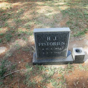 PISTORIUS H.J. 1934-1992