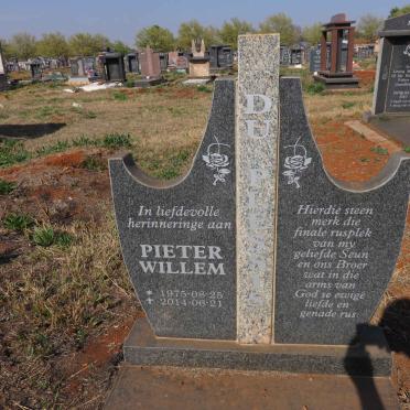 PLESSIS Pieter Willem, du 1975-2014
