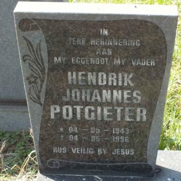 POTGIETER Hendrik Johannes 1943-1996
