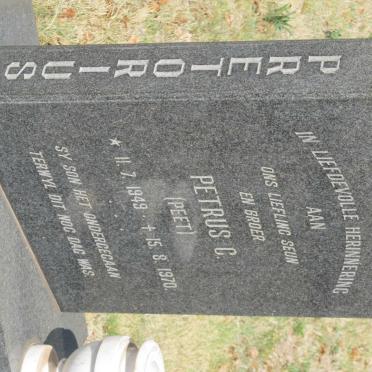 PRETORIUS Petrus C. 1949-1970