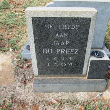 PREEZ Jaap, du 1941-1991