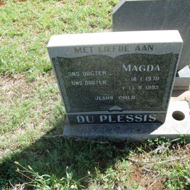 PLESSIS Magda, du 1970-1993