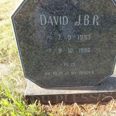 PLESSIS David J.B.R., du 1933-1996