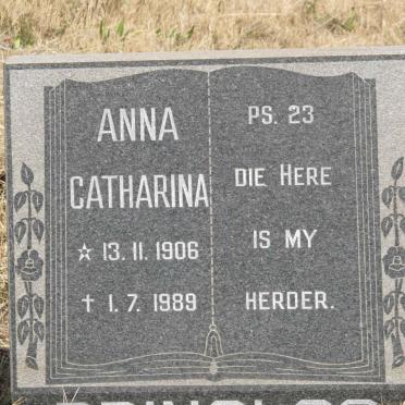 PRINSLOO Anna Catharina 1906-1989