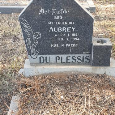 PLESSIS Aubrey, du 1941-1994