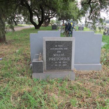 PRETORIUS Willie 1903-1989