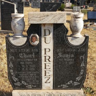 PREEZ Charl, du 1968-1996 &amp; Sonja 1967-