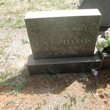 PLESSIS A.M., du 1908-1991