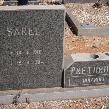 PRETORIUS Sarel 1918-1984