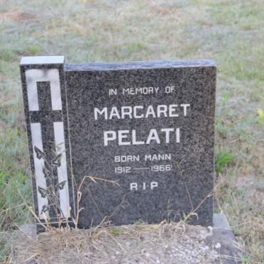 PELATI Margaret nee MANN 1912-1966