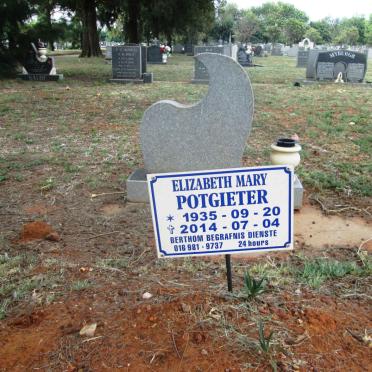 POTGIETER Elizabeth Mary 1935-2014