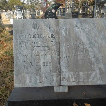 PREEZ Michelle Geraldine, du 1992-1992