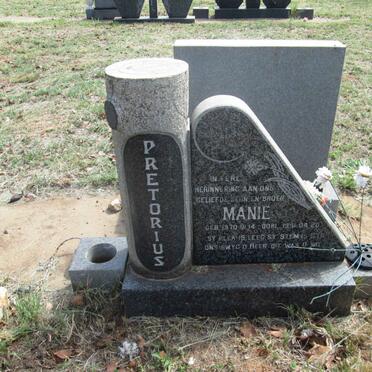 PRETORIUS Manie 1970-1991