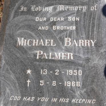 PALMER Michael Barry 1950-1968