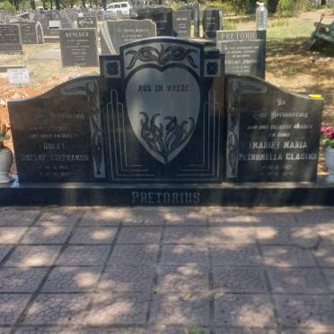PRETORIUS Roelof Stephanus 1910-1977 &amp; Maria Petronella Clasina 1917-1978