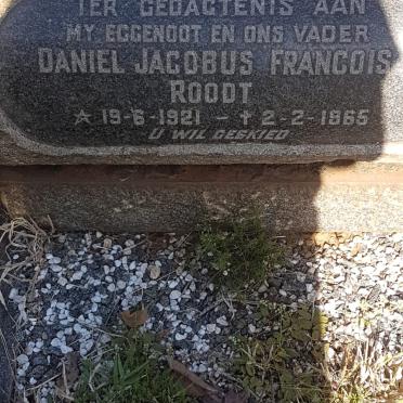 ROODT Daniel Jacobus Francois 1921-1965
