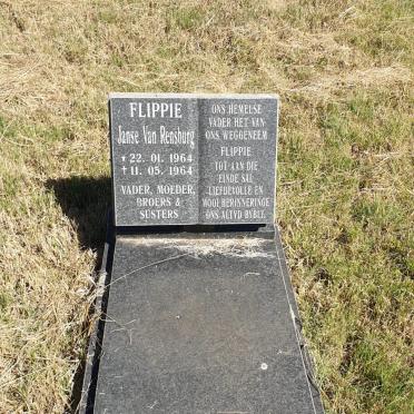 RENSBURG Flippie, Janse van 1964-1964
