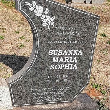 ROUX Susanna Maria Sophia 1939-1999