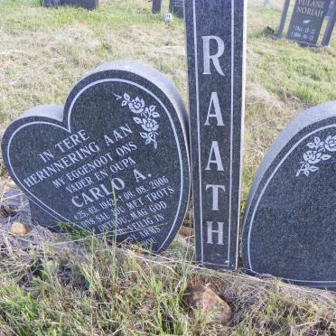 RAATH Carlo A. 1942-2006