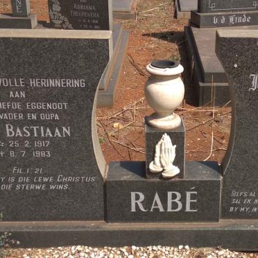 RABE Jan Bastiaan 1917-1983 &amp; Johanna Magdalena 1922-2001