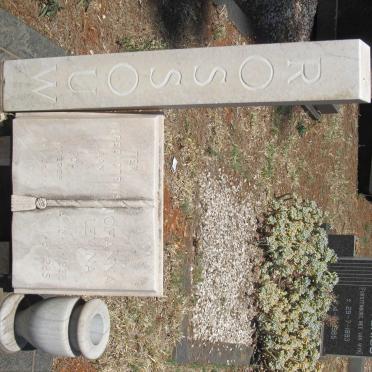 ROSSOUW Johanna Levina 1938-1985