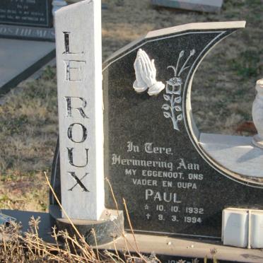 ROUX Paul, le 1932-1994