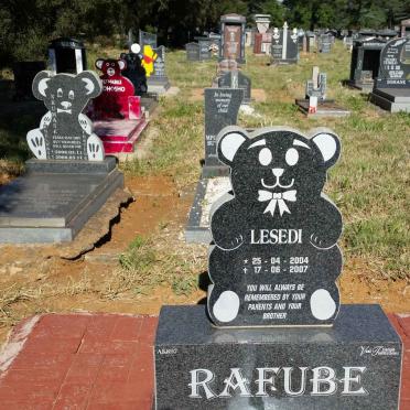 RAFUBE Lesedi 2004-2007