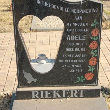 RIEKERT Adele 1966-1993