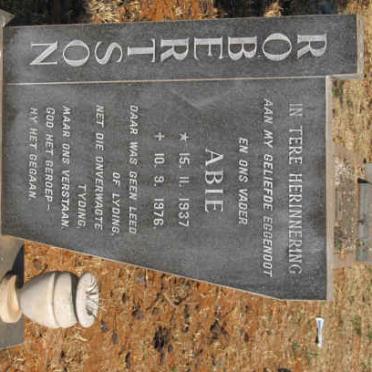 ROBERTSON Abie 1937-1976