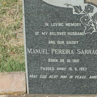 SARRAO Manuel Pereira 1912-1957